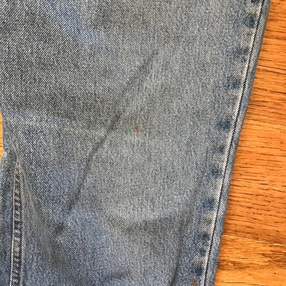 Levi's 505 Low Rise Straight Leg 16 MIS L USA Made - Picture 5 of 8